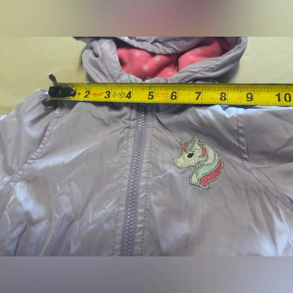 Carter's Lavender‎ Purple Unicorn Raincoat for Kids